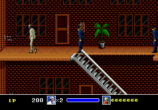 Скриншот игры Michael Jackson's Moonwalker